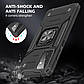 Протиударний чохол Shield бампер Magnetic Ring з підставкою для Samsung Galaxy A52 A52s (2021) A526 Black, фото 6