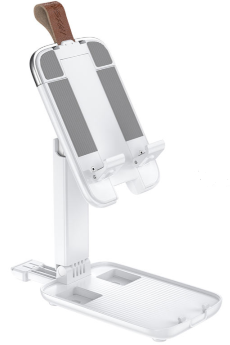 Тримач для телефонів і планшетів HOCO S28, білий