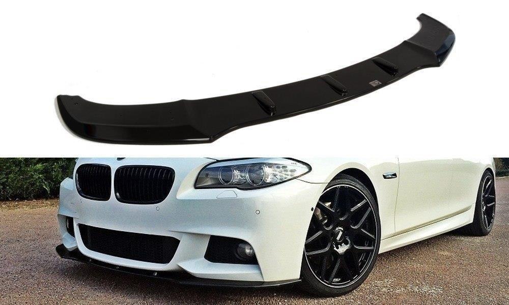 Спліттер BMW F10 M Sport елерон тюнінг обвіс (V1)