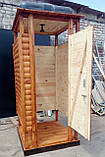 Душ дерев'яний літній блок-хауса відкритого типу, фото 4