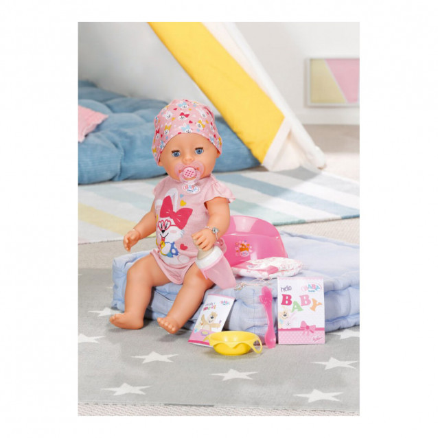 Лялька пупс BABY BORN серії "Ніжні обійми" — Чарівна Дівчинка (43 см, з аксесуарами)