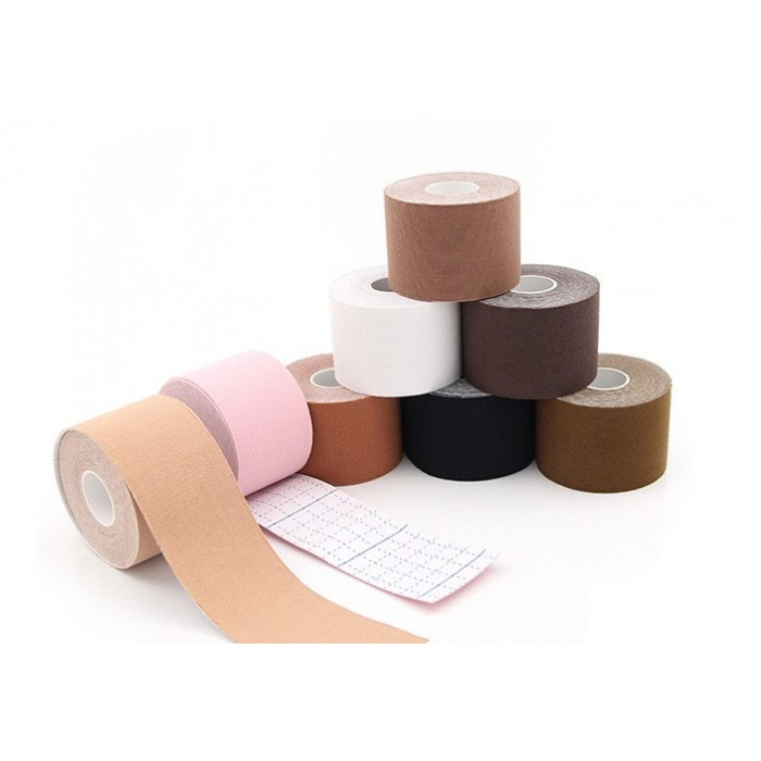 Тейп Кинезио для коррекции тела, подтяжки груди 5 см, кинезиологическая ...