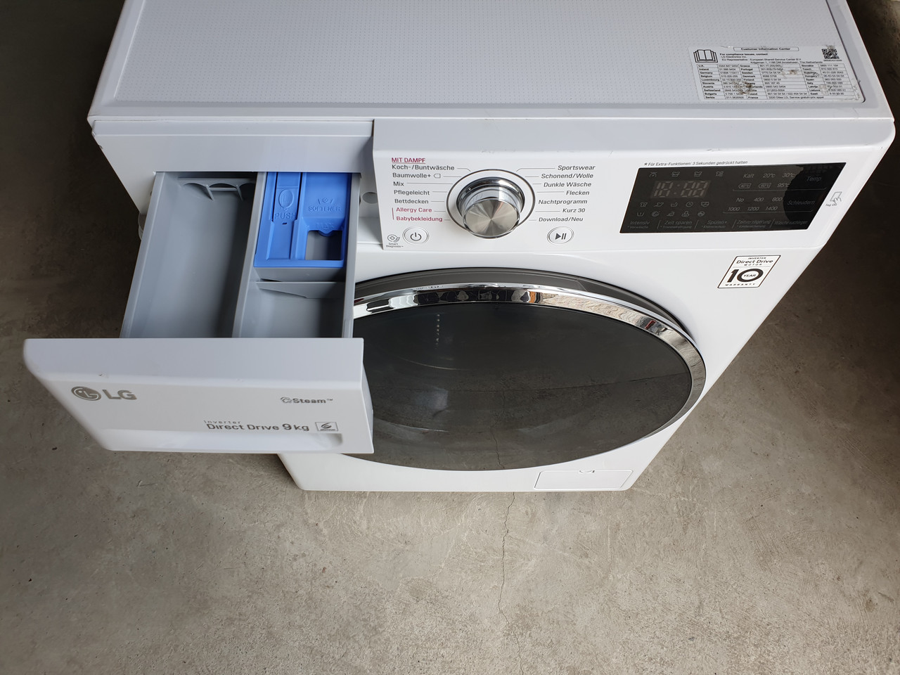 Стиральная машина LG Inverter Direct Drive 9 KG / F14WM9KG (ID