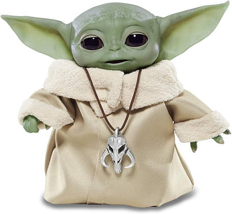 Інтерактивний Йоду Мандалорец Зоряні війни Star Wars The Child Baby Yoda Mandalorian Малюк Грогу, фото 2