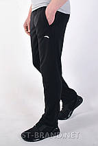 M,L,XL,2XL,3XL. Чоловічі спортивні штани ST-BRAND / Трикотаж - чорні, фото 2