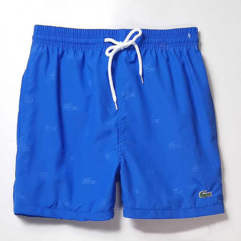 Чоловічі пляжні плавальні шорти (плавки) Lacoste, для плавання, колір синій