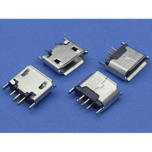 MicroUSB роз'єм гніздо 5-ти контактна