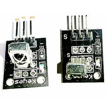 Модуль приймача з ІЧ датчиком VS1838B, Arduino