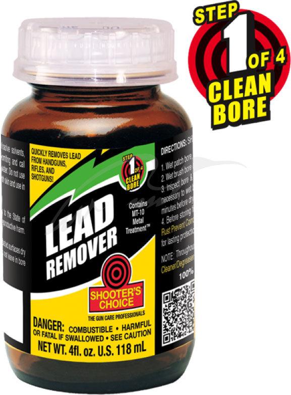 Засіб для очищення стовбура від свинцю Shooters Choice Lead Remover. Обсяг - 118 мл