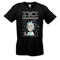 Футболка Rick and Morty - you are pice of ...