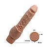 Жіночий реалістичний вібратор фалоімітатор Dildo вагінальний, фото 4