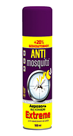 Аэрозоль Anti mosquito Extreme 100 мл+20% бесплатно (защита до 8 часов) анти москит