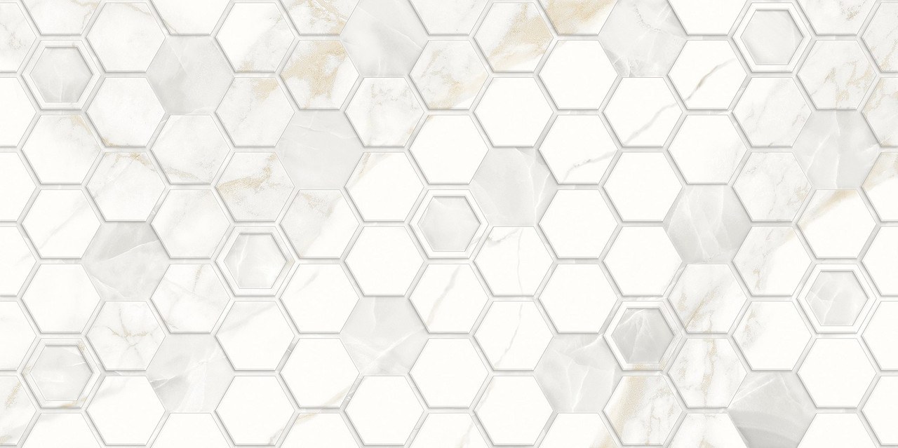 Плитка облицювальна Golden Tile Sentimento hexagon 300*600