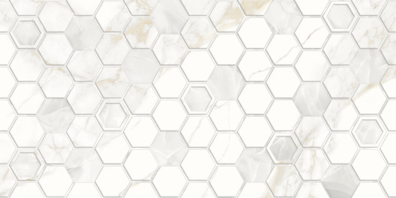 Плитка облицювальна Golden Tile Sentimento hexagon 300*600