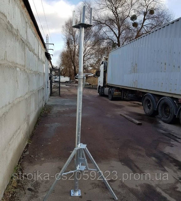 Телескопічна стійка для опалубки оцинкована 3.7 (м)