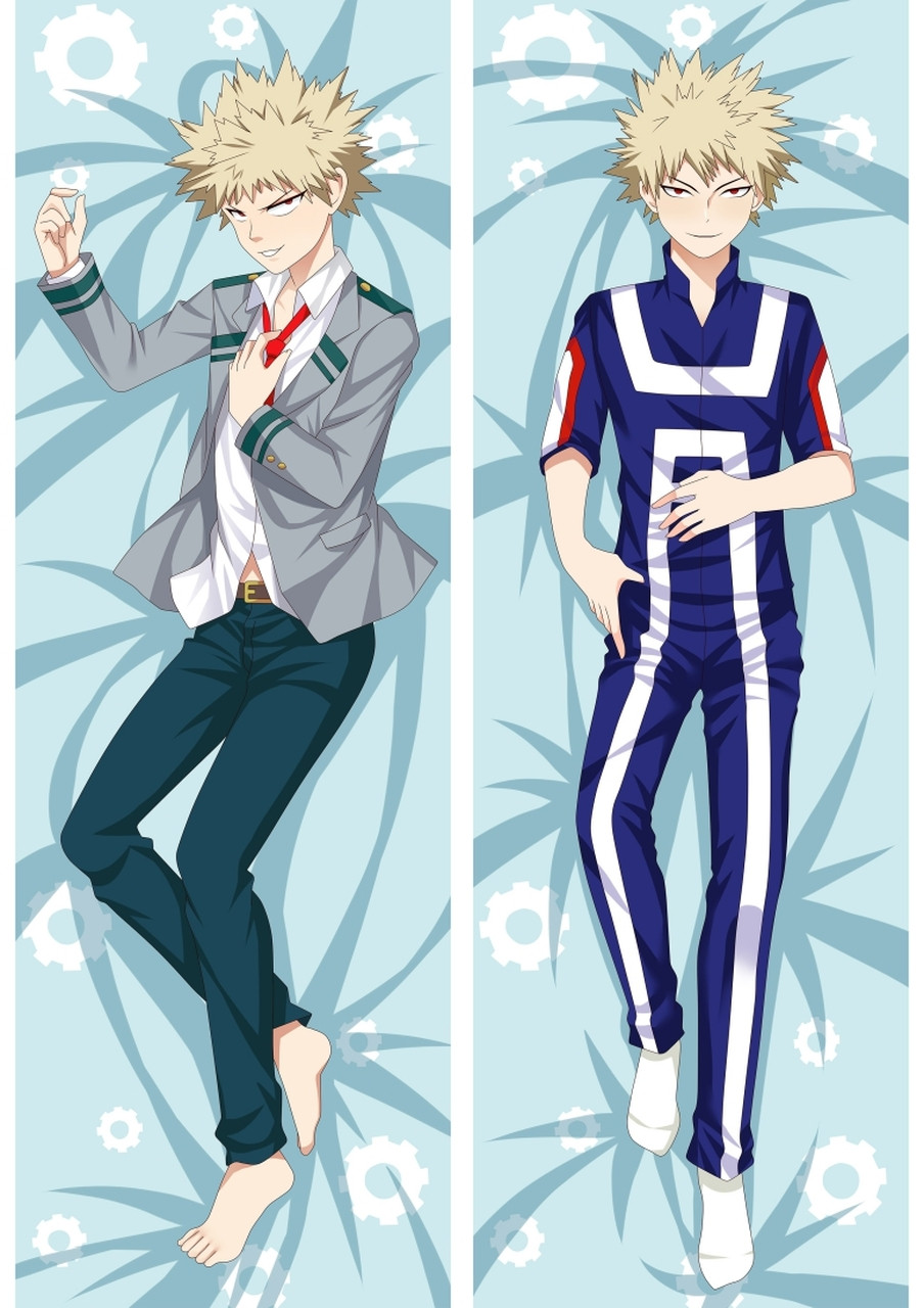 Дакімакура 150 х 50 см Кацукі Бакуго Моя геройська академія My Hero Academia Katsuki Bakugo Подушка