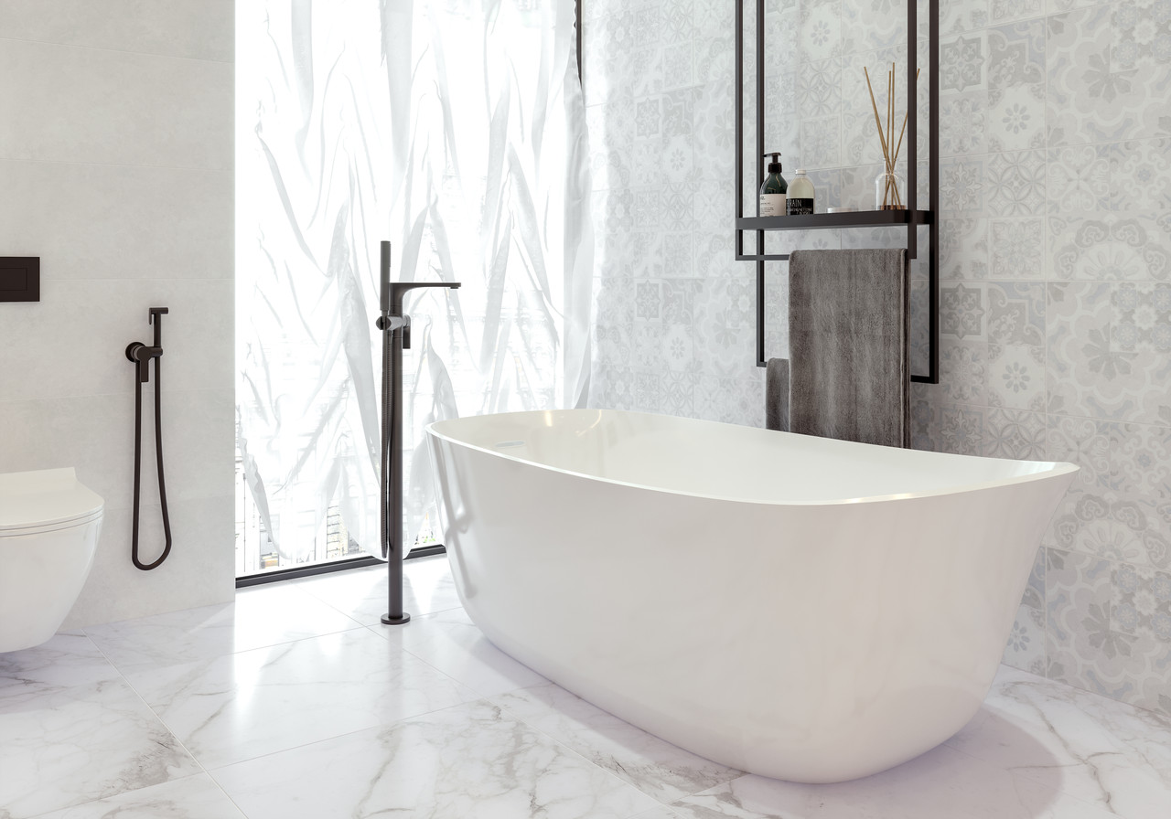 Плитка облицювальна Golden Tile Doha світло-сірий300*600