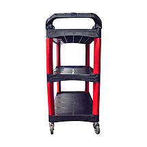 Детейлінг візок - MaxShine Utility Universal Detailing Cart чорно-червоний (702302), фото 3