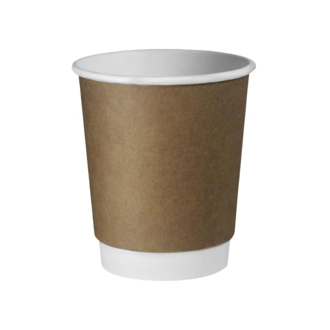 Стакан крафтовий двошаровий 175 мл (20 шт в уп)