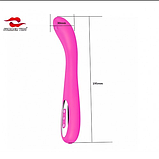 Вібратор зі стимуляцією точки G, вагіналі — стимулятор з кулькою, інтимні іграшки для жінок, фото 3