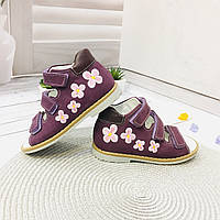 Ортопедичні босоніжки для дівчинки Форест Орто фіолетові 4Rest Orto 06-109 розмір 24