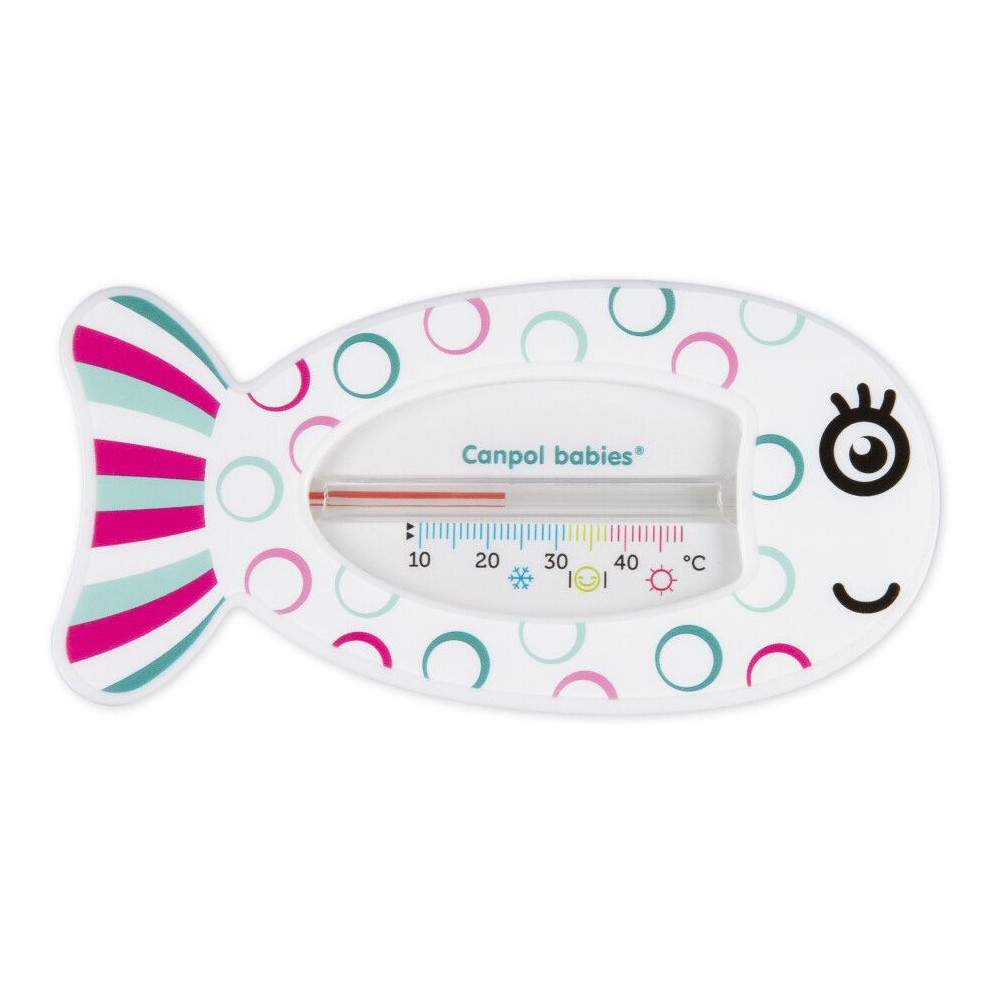 Термометр для ванни Рожева рибка Canpol Babies (5901691826373)