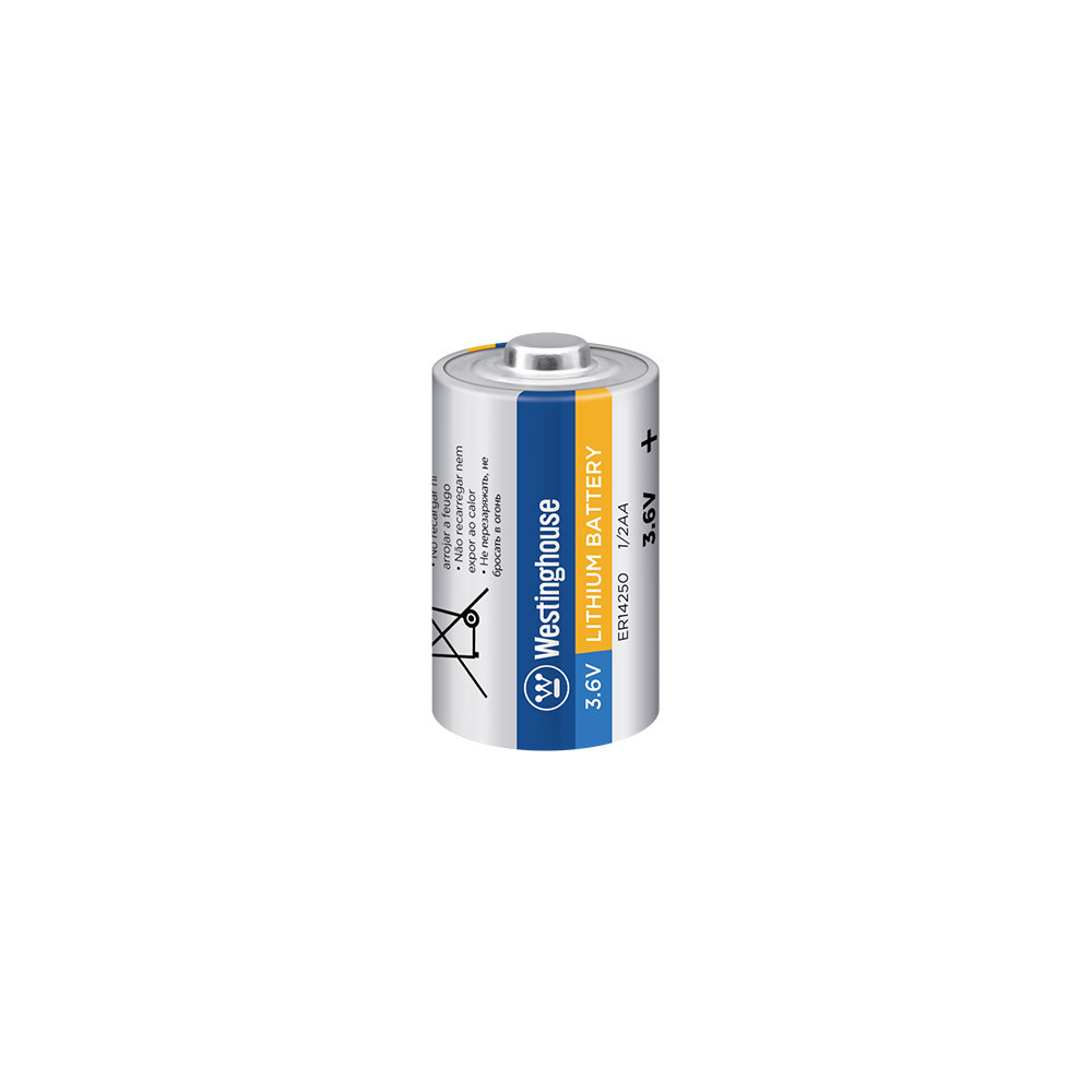 Літієва батарейка Westinghouse Li-SOCI2 ER14250, 3.6V, 1200mAh, 1 шт/уп