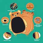 LCD планшет-дошка для малювання 8,5" дитячий Бурий Ведмедик. LCD writing tablet планшет для малювання, фото 8