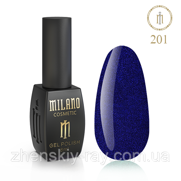 Гель-лак Мілано milano No201, 8 мл