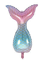 Фольгированный шар ХВОСТ РУСАЛКИ 84x54см