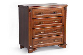 ЄВА Дерев'яний комод (горіх темний)