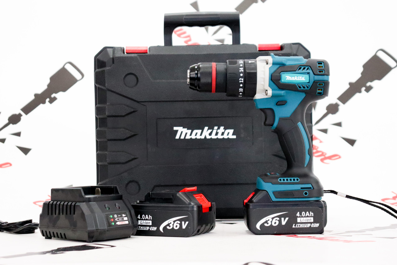 Шурупокрут акумуляторний ударний безщітковий 36V 4A/h Makita DCD 917