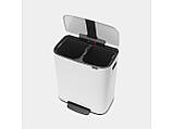 Бак для сміття з педаллю Brabantia Bo Pedal Bin 2х30 л 211447, фото 3