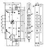 Замок врізний MUL-T-LOCK 3-WAY omega+din ofmpb30328l cr univ bs65мм 85мм, фото 7