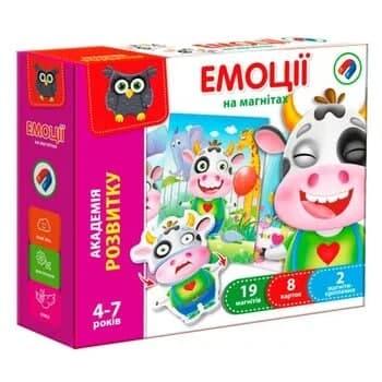 Розвиваюча гра «Емоції» (магнітна), укр, фото 1
