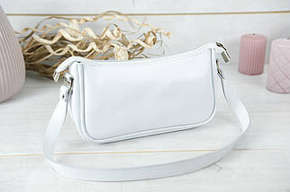 Жіноча сумка Джулс з натуральної шкіри колір Білий, фото 2