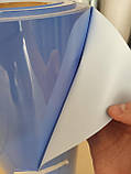 Світловідбивна термоплівка для тканини синя 1 метр, фото 2