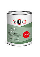 Фарба акрилова для металу METAL PAINT МС-17 (1кг) сріблястий