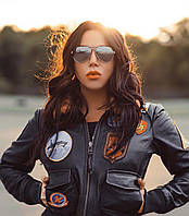 Оригинальный женский бомбер Top Gun Miss TG2 Official Signature Series Jacket 2.0 MISS-TG2 (Brown) MISS-TG2 Оригинальный женский бомбер Top Gun Miss TG2 Official Signature Series Jacket 2.0 MISS-TG2 (Brown)