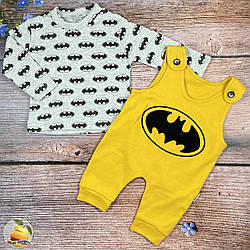 Комбінезончик і кофтинка, з довгим рукавом Розміри: 62,68,74 см (02081)