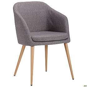 Крісло Франческо бук/сірий