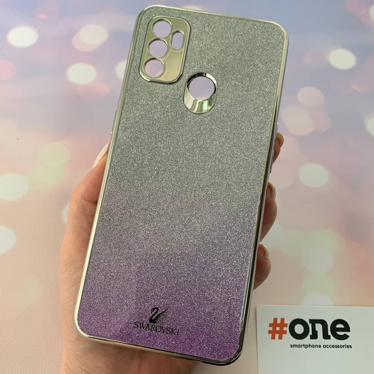 Чехол для Oppo A53 SWAROVSKI стеклянный с блестками чехол на телефон оппо  а53 фиолетовый (ID#1435249251), цена: 300 ₴, купить на Prom.ua