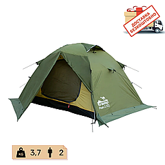 Намет Peak 2 місний Tramp, TRT-025-green