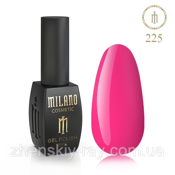 Гель-лак Мілано milano No225, 8 мл