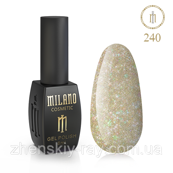 Гель-лак Мілано milano No240, 8 мл