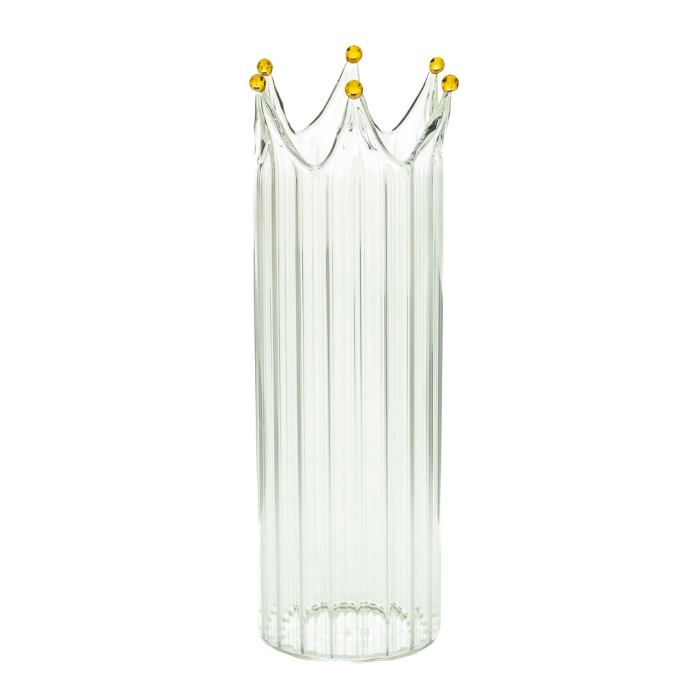 Скляна настільна ваза "Титул" 22х7 см 18604-005
