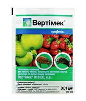 Вертимек 018 EC, КЕ инсектицид 10мл Syngenta