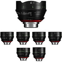 Набір об'єктивів Canon CN-E Sumire Prime 7-Lens Kit (14, 20, 24, 35, 50, 85, 135mm (PL Mount) (CASE14PLK7)