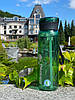 Пляшка для води CASNO 600 мл KXN-1211 Зелена з соломинкою, фото 7