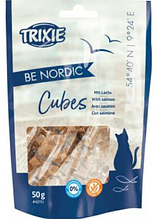 Ласощі для кішок BE NORDIC Salmon Cubes з лососем, 50 гр
